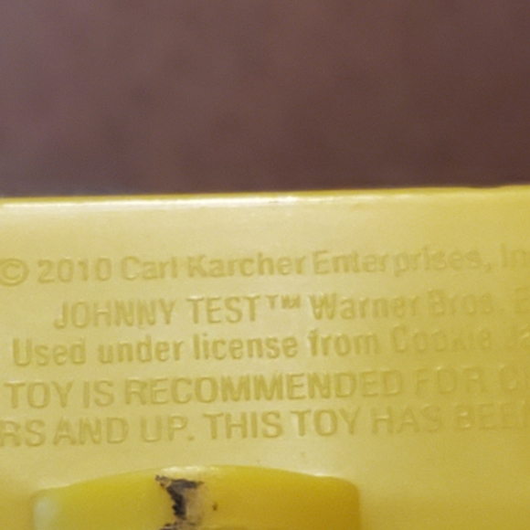 Johnny Test Hardee's Meal Toy FullPipe 2010 Carl Karcher - Picture 14 of 15